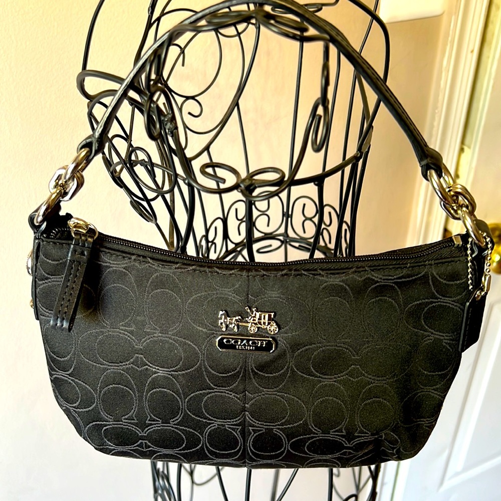 Authentic Coach logo bag. Like new worn twice.